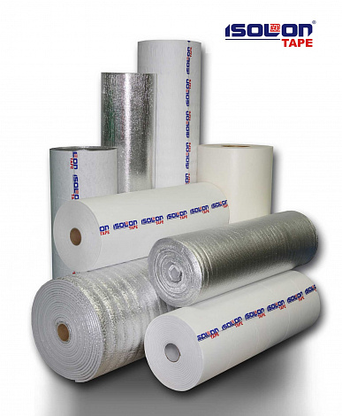 Отражающая изоляция с клеем в рулонах ISOLONTAPE